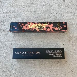 TARTE & Anastasia Beverly Hills Lipstick